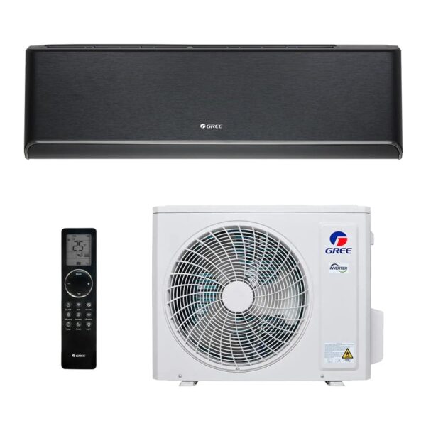 Šilumos siurblys oras-oras Gree Airy Black 3,0 kW